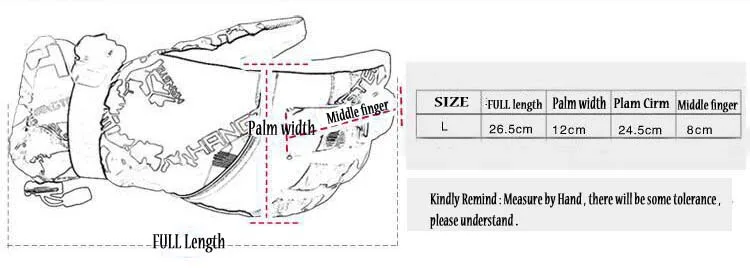 Glv 802 Youth warm winter ski gloves outdoor cycling | Спорт и развлечения