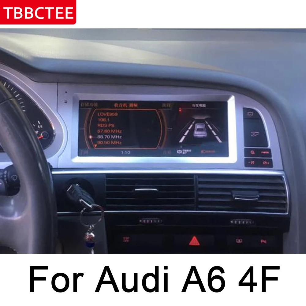 Для Audi A6 4F 2005 2006 2007 2008 2009 MMI автомобиль радио gps Android навигации AUX стерео Мультимедийный Плеер с сенсорным экраном