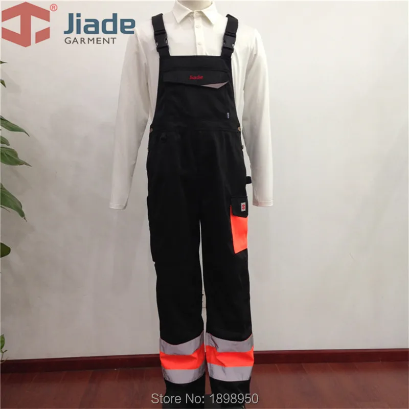 Комбинезон Jiade мужской светоотражающий высокой видимости рабочие штаны для