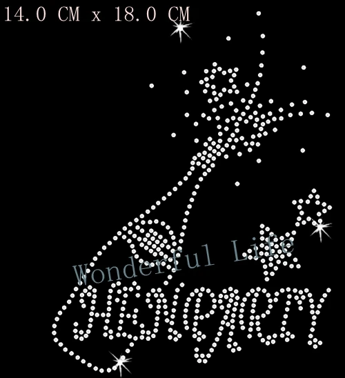 Качественный чудесный Праздничный Орнамент из кристаллов со стразами для