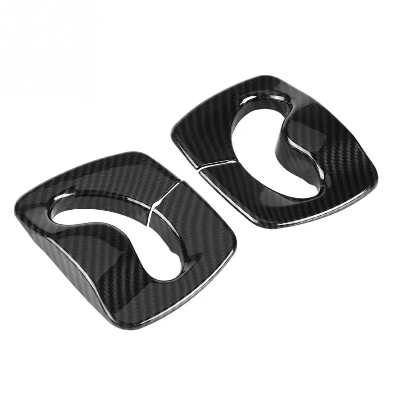 2 шт. углеродного волокна стиль интерьера автомобиля декоративный ремень