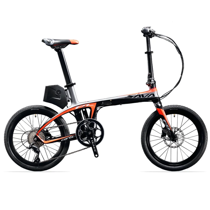 RED Складной электровелосипед SAVA Bicicleta электрический 36 в 250 Вт электровелосипед 20 дюймов мини складной электровелосипед - Цвет: RED