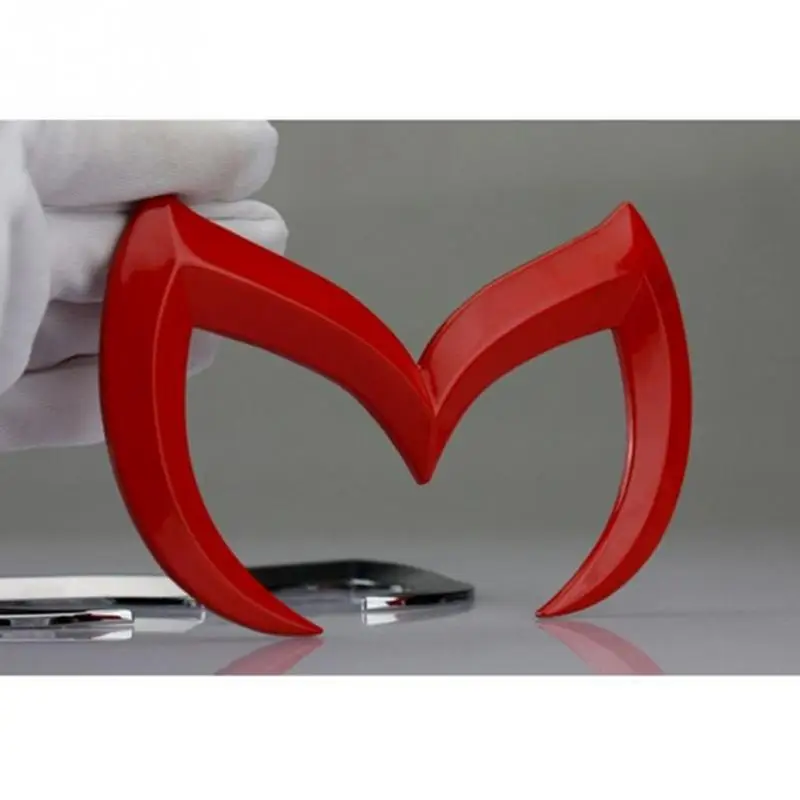 Хромированный металлический черный красный серебристый золотой для Mazda M Bat