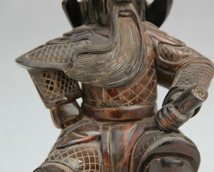 USPS в США S2302 10 &quotКитайский бычий Рог народное сиденье Guan Gong Yu Warrior God knight статуя
