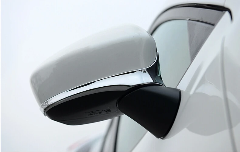 

Отделка для автомобильного зеркала заднего вида для Mazda крышка зеркала заднего вида 2013-2014 ,ABS chrome,2 шт./лот