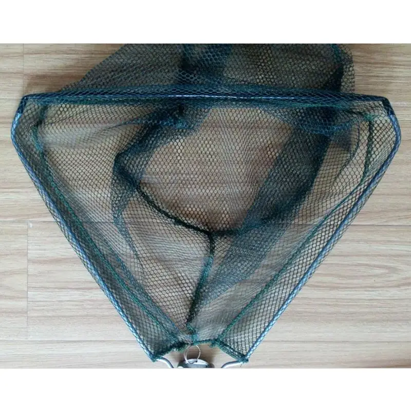 Складной Алюминий рыболовный сачок для рыбной ловли рыбы с Non slip телескопическая