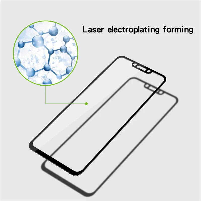 Protector de pantalla para Huawei Nova 3, cristal templado 3D de cobertura completa, pel&iacute;cula para Nova3, 2 unidades-2