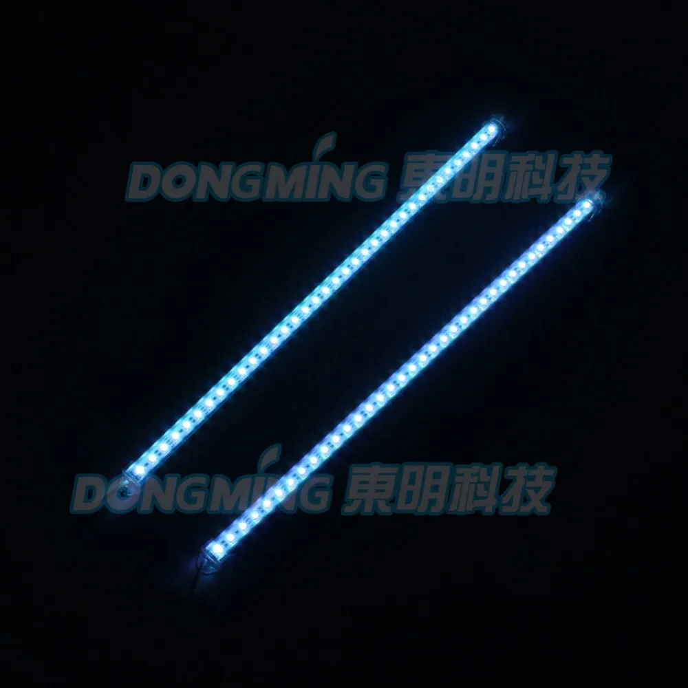 15 шт. led алюминиевый U Профиль 12В 36leds 4Pin подключение молочный/прозрачный ПК крышка