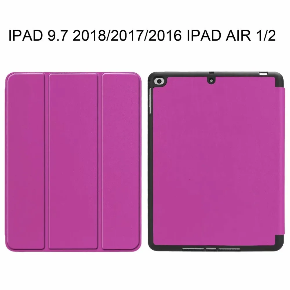 Чехол для iPad 9 7 2017 2018 Pro Air 1 2 A1822 A1823 A1893 чехол с держателем карандашей подставкой