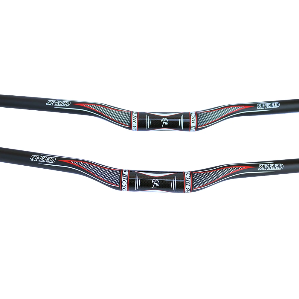 FCFB carbon handler matt glossy gold red mountain handlebar rise bar 31.8*600/620/640/660/680/700/720/740/760mm | Спорт и