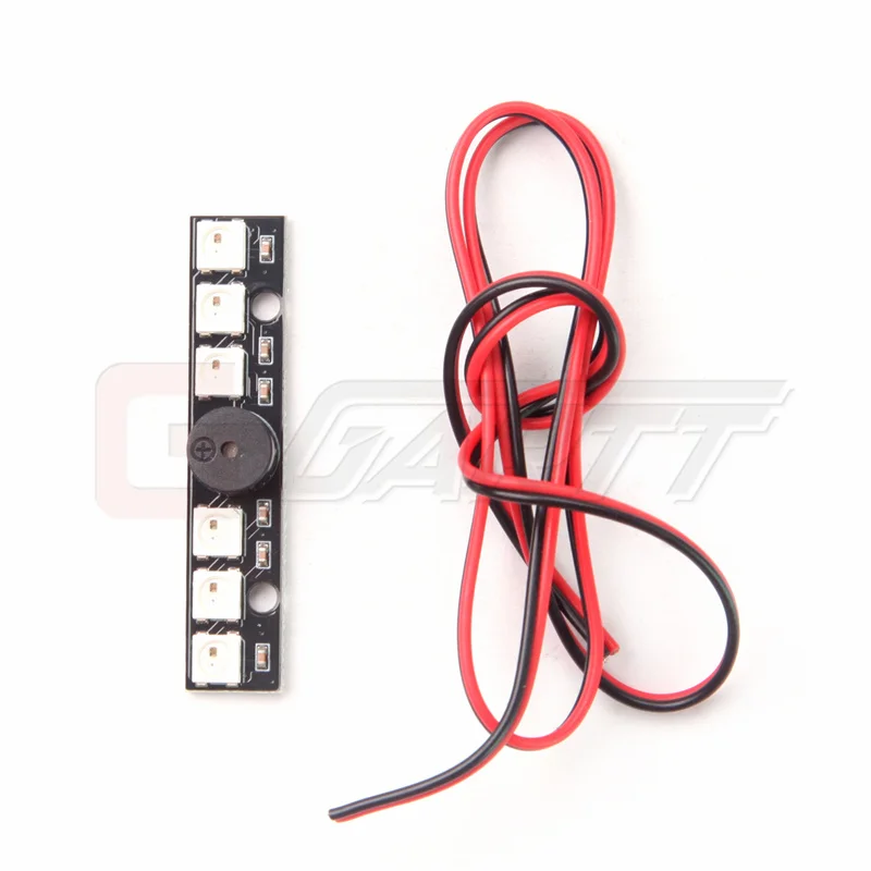 WS2812B LED & 5V активный зуммер 6 * RGB чипы Светодиодный индикатор для Matek NAZE32 Skyline32