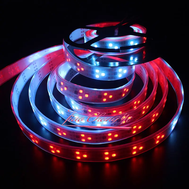 5 м 90 светодиодный/м 450 светодиодный WS2811 IC 5050 RGB пиксель полоса индивидуальный