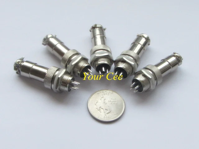 5 пар 4 контакта диаметром 12 мм штекер и гнездо|connector usb|connector coverconnector jewelry |