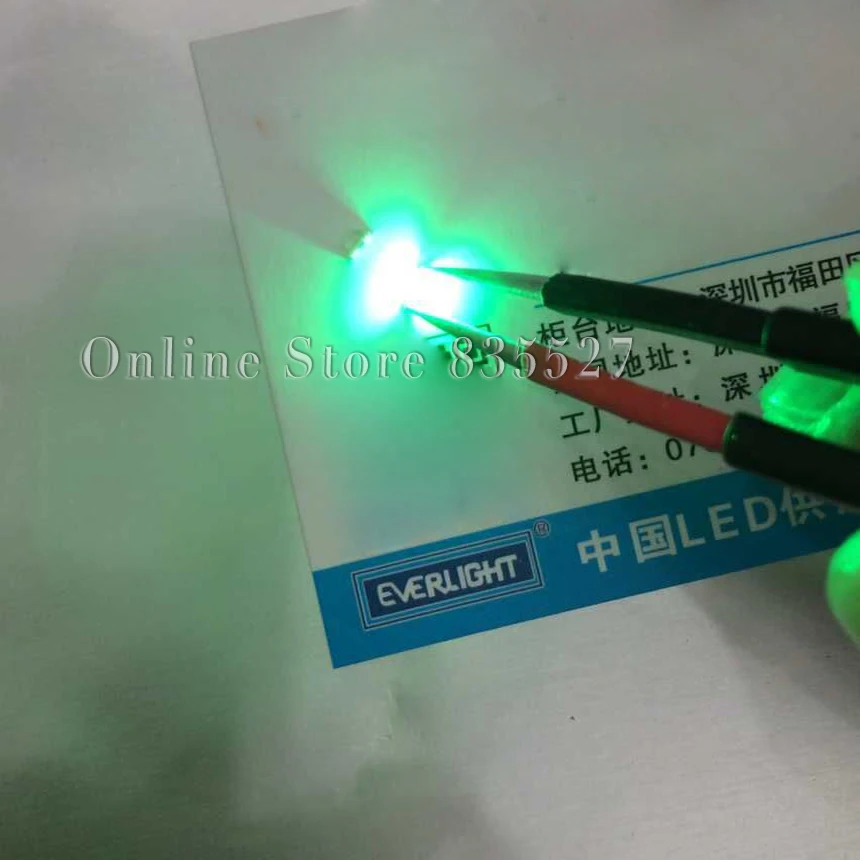 

100PCS/LOT 1206 3216 1204 side lateral flank SMD lamp beads emerald green bright LED light emitting diode leds Indicator light
