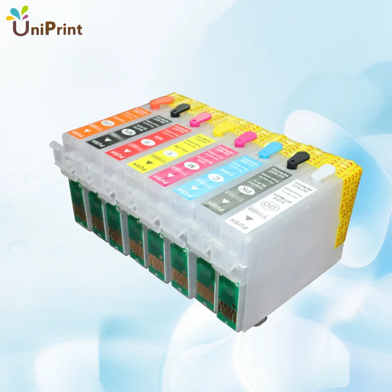8 шт. для Epson 1900 R1900 многоразовый картридж СНПЧ CIS T0870/T0871/T0872/T0873/T0874/T0877/T0878/T0879 |