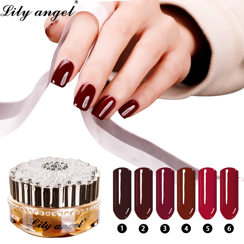 УФ-гель для ногтей Lily Angel 96 цветов художественный Гель-лак Цветной | Красота и