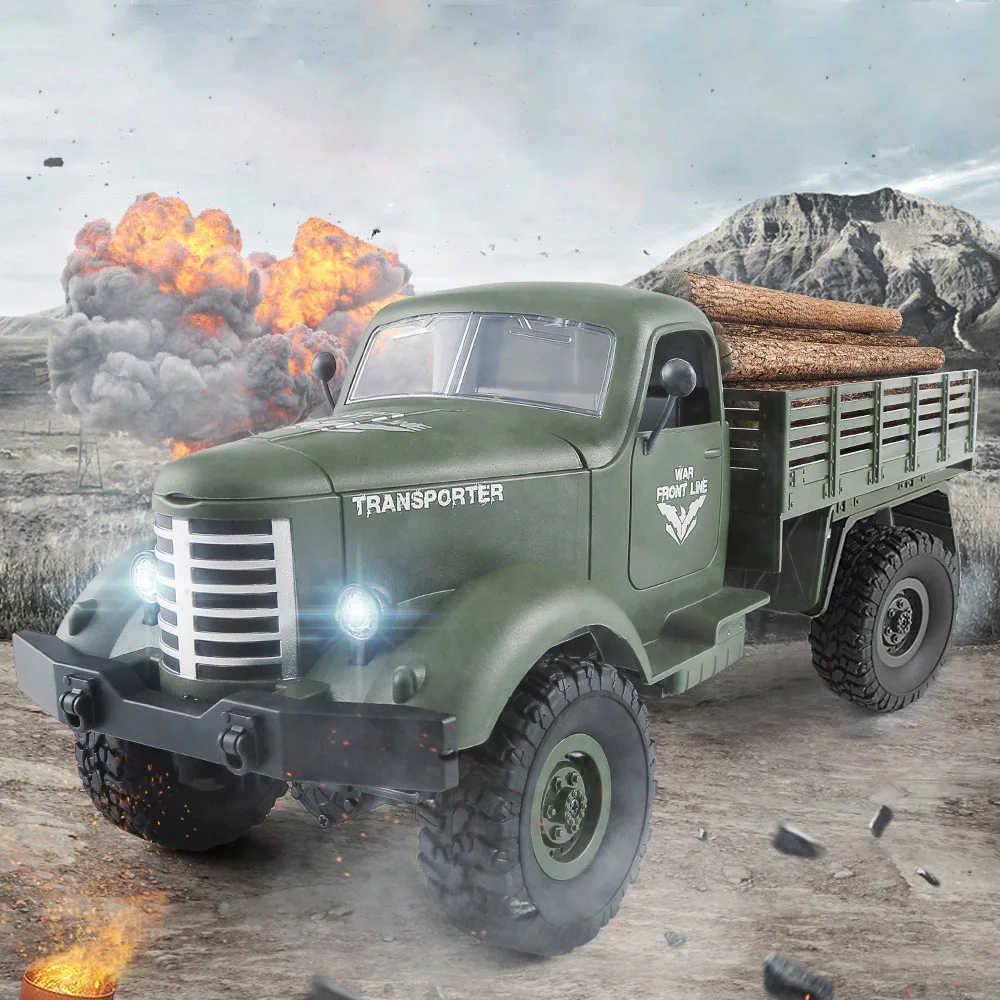 JJR/C Q61 крутой Радиоуправляемый автомобиль 1/16 2 4G 4WD RC внедорожный милитари