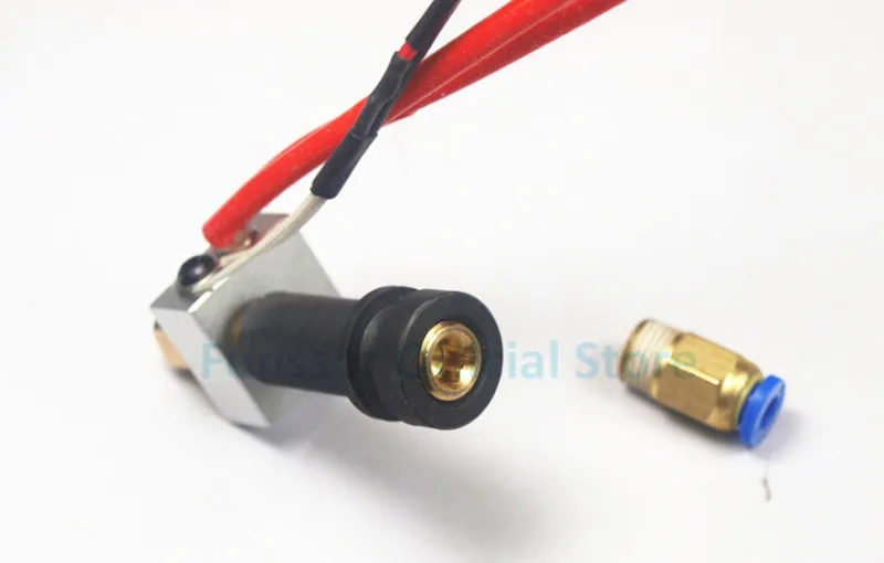 Funssor Reprap 3d printer peek J-head Hotend extruder nozzle hot end kit 0.4mm1.75mm filament Extruder i3 Mendel | Компьютеры и офис