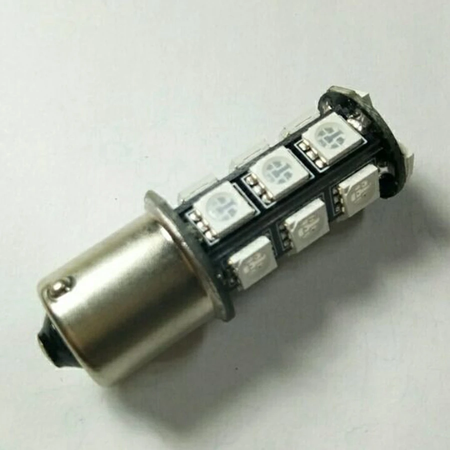 6 шт. 1156 P21W BA15S 5050 Автомобильные светодиодные супер яркие 1S 8SMD поворотные стоп