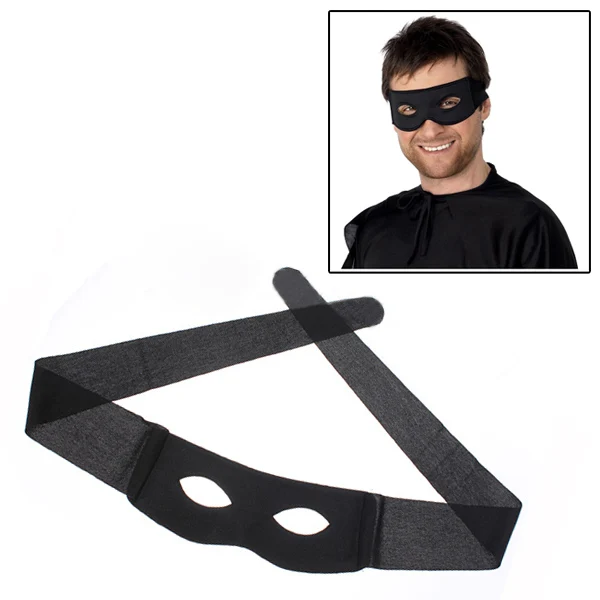 _ Маска highwayman robber модное платье черный Зорро Bandit вор UK|costume mask|eye mask costumemask costume |