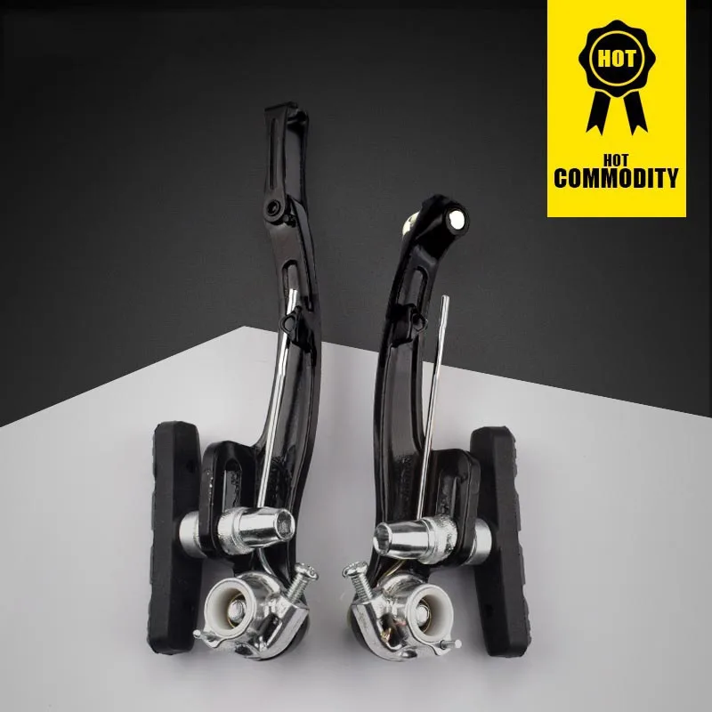 MTB Mountain Bike V Brake caliper Aluminum Alloy Black Universal Bicycle Pads Hydraulic Brakes Parts Accessories | Спорт и
