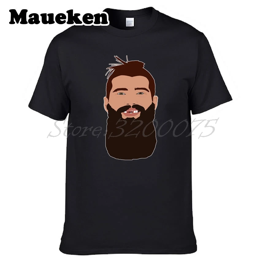 Мужская футболка Brent Burns 88 Beards SAN jose одежда для поклонников акулы подарок с круглым