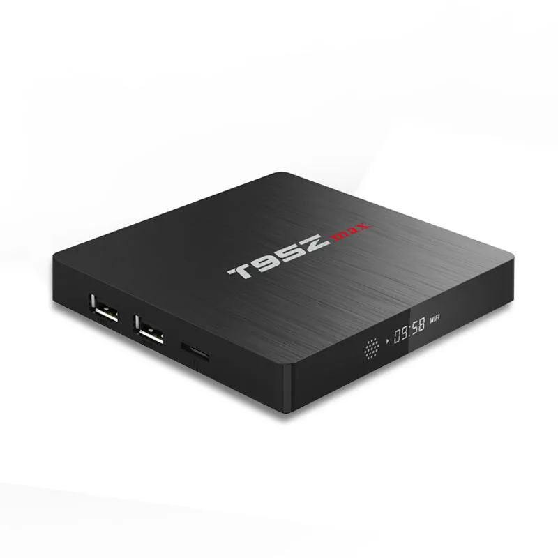 T95Z MAX Android 7 1 ТВ BOX Amlogic S912 DDR4 2 ГБ/3 Гб оперативной памяти 16 встроенной 32 GB Bluetooth 4 K IP PK
