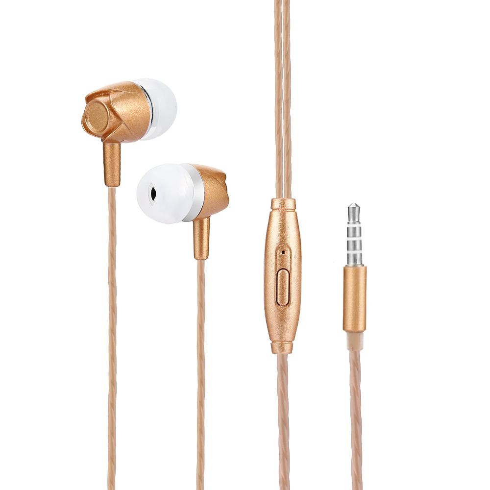 Мода Универсальный In-Ear стерео бас наушники с пультом дистанционного управления