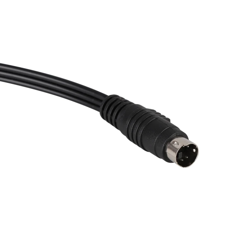 Аудиокабель 4 Pin S-Video to 3 RCA Женский ТВ-адаптер кабель для ноутбука с разъемом и