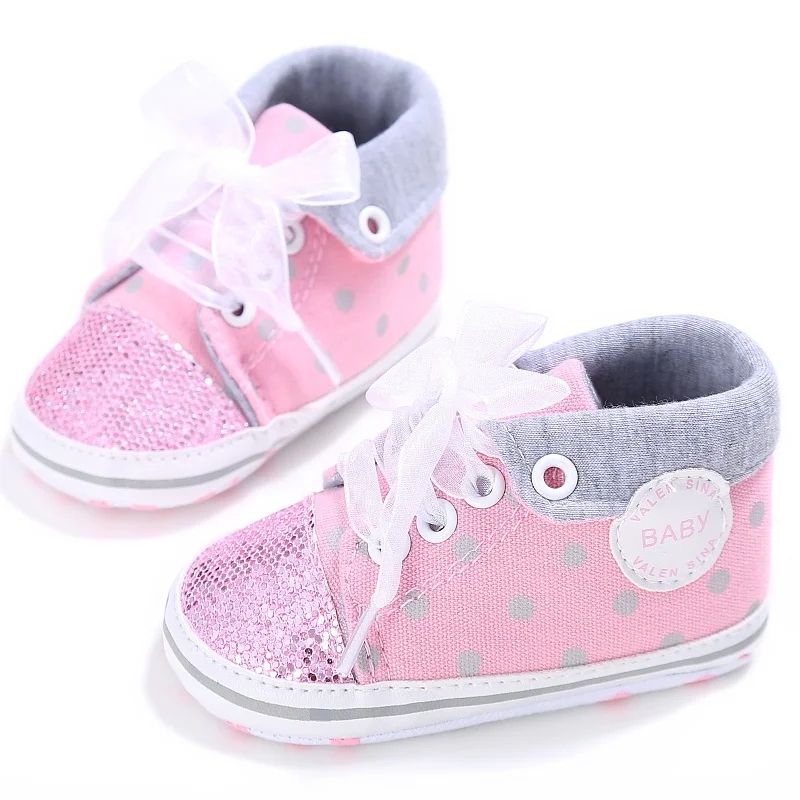 First Walker Toddler soft Sole Shoes Handmade Lace-up children kids shoes baby boy/girls infant sneakers bebe |