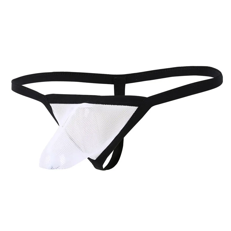 MSemis Мужское нижнее белье прозрачные сетчатые трусики для мужчин Gay Jockstrap Perspective