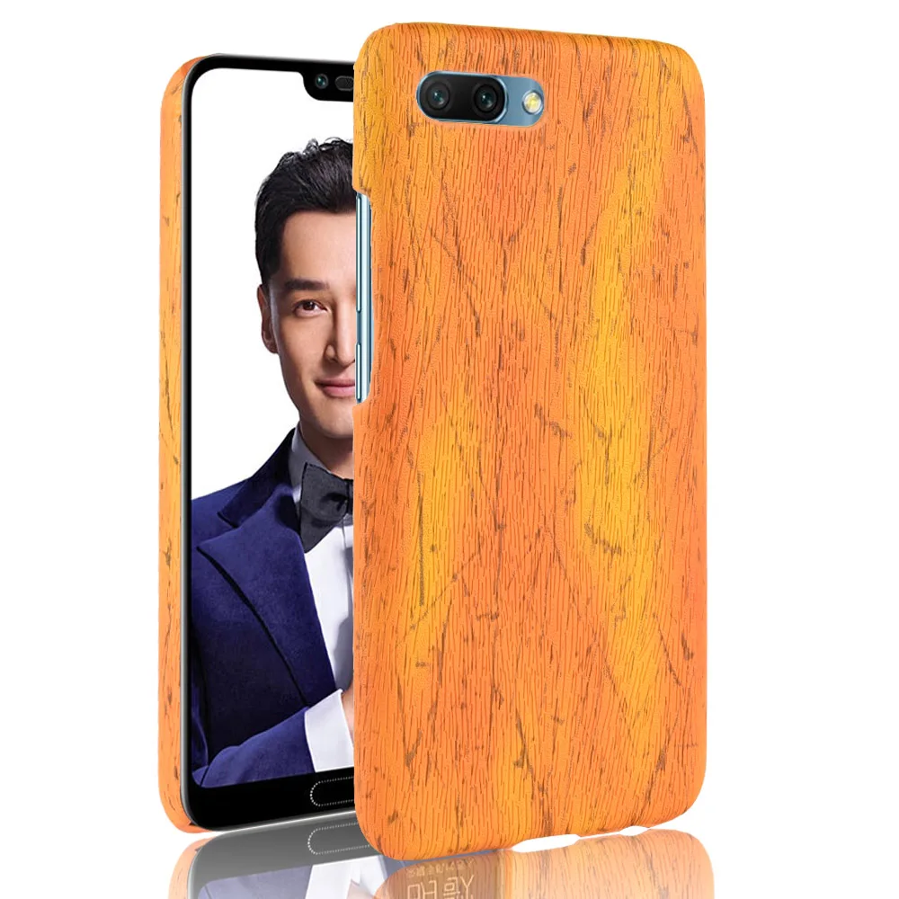 Woodern Skin Retro Leather Case For Huawei Honor 10 9 8 Lite 7 7C 7A 7X 6A 6X 6C 5C Cover Luxury Hard Shell On Phone Cases Funda |