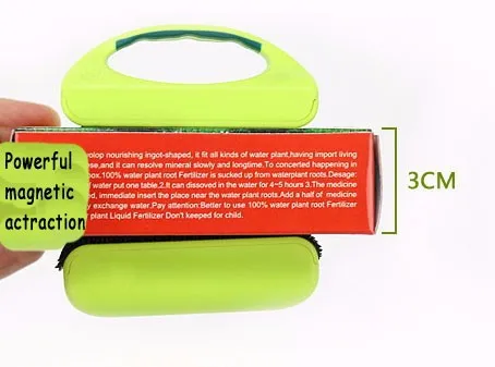 Мощные магнитные Actractor с ручкой для аквариума удалить водоросли от Стекло