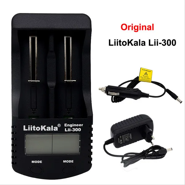 Зарядное устройство LiitoKala 18650 ЖК дисплей с дисплеем проверка емкости