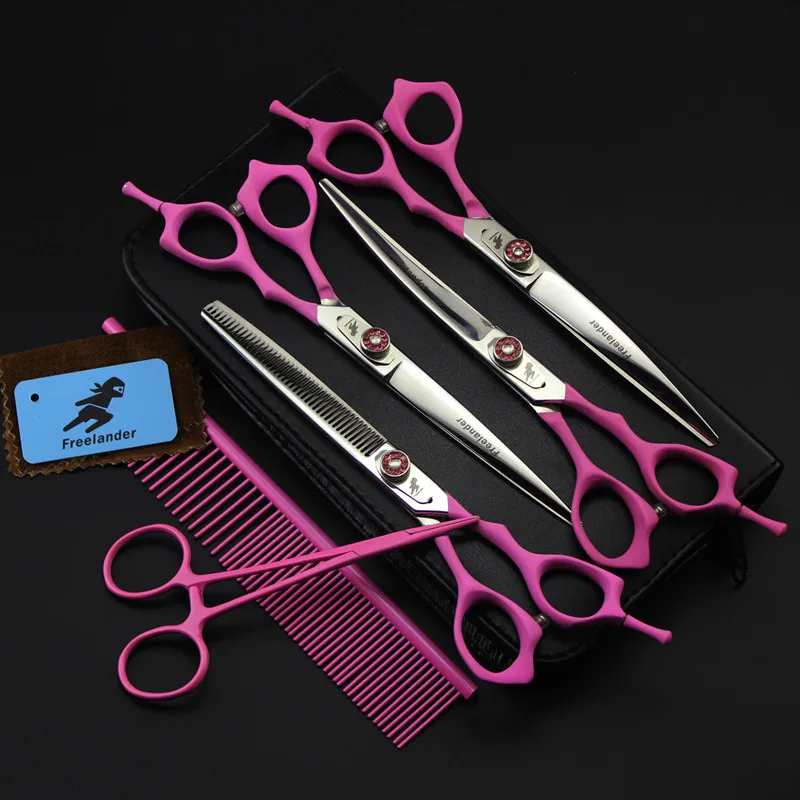 7 0 дюймовые ножницы для домашних животных набор ножниц ухода за собаками прямые