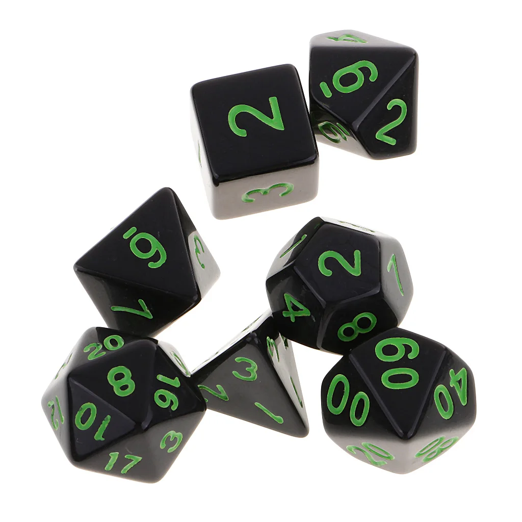 Новые 35 многогранные кости 16 мм для подземелья и драконов DND RPG настольние игры "Магия" настольная игра Кемпинг Туризм путешествия игра
