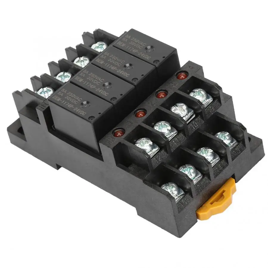 250VAC/30VDC 5A клеммный блок релейный модуль для автоматического управления реле