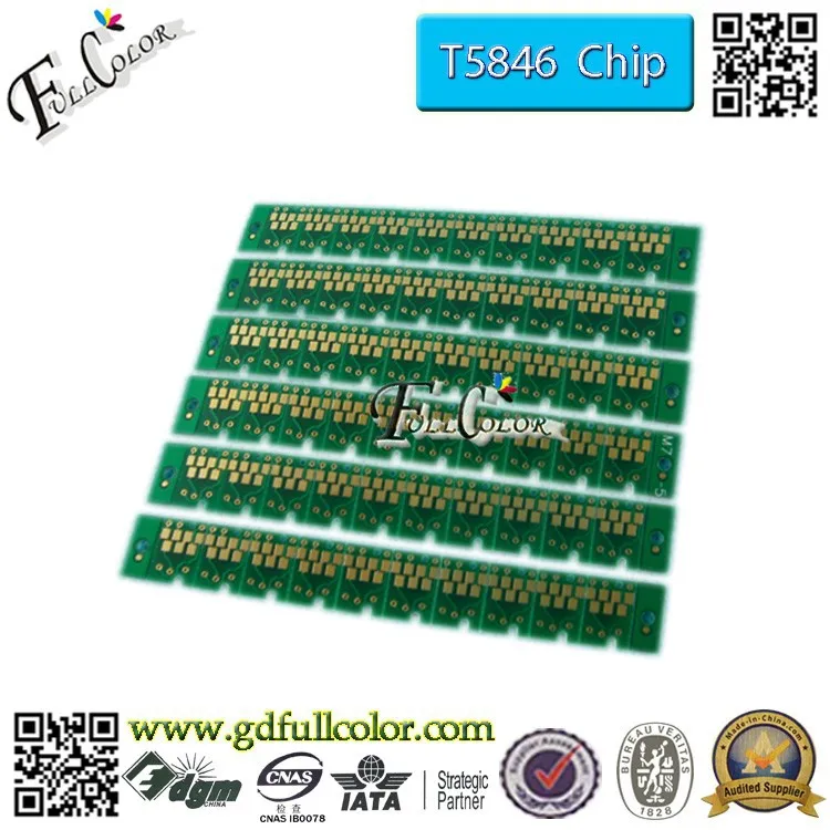 

100 piece a lot T5846 ink cartridge chip for Epson PM200 PM225 PM240 PM260 PM280 PM290 printer reset chip