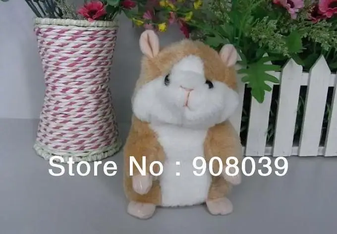 Русский Английский говорящий хомяк говорящая плюшевая игрушка животное