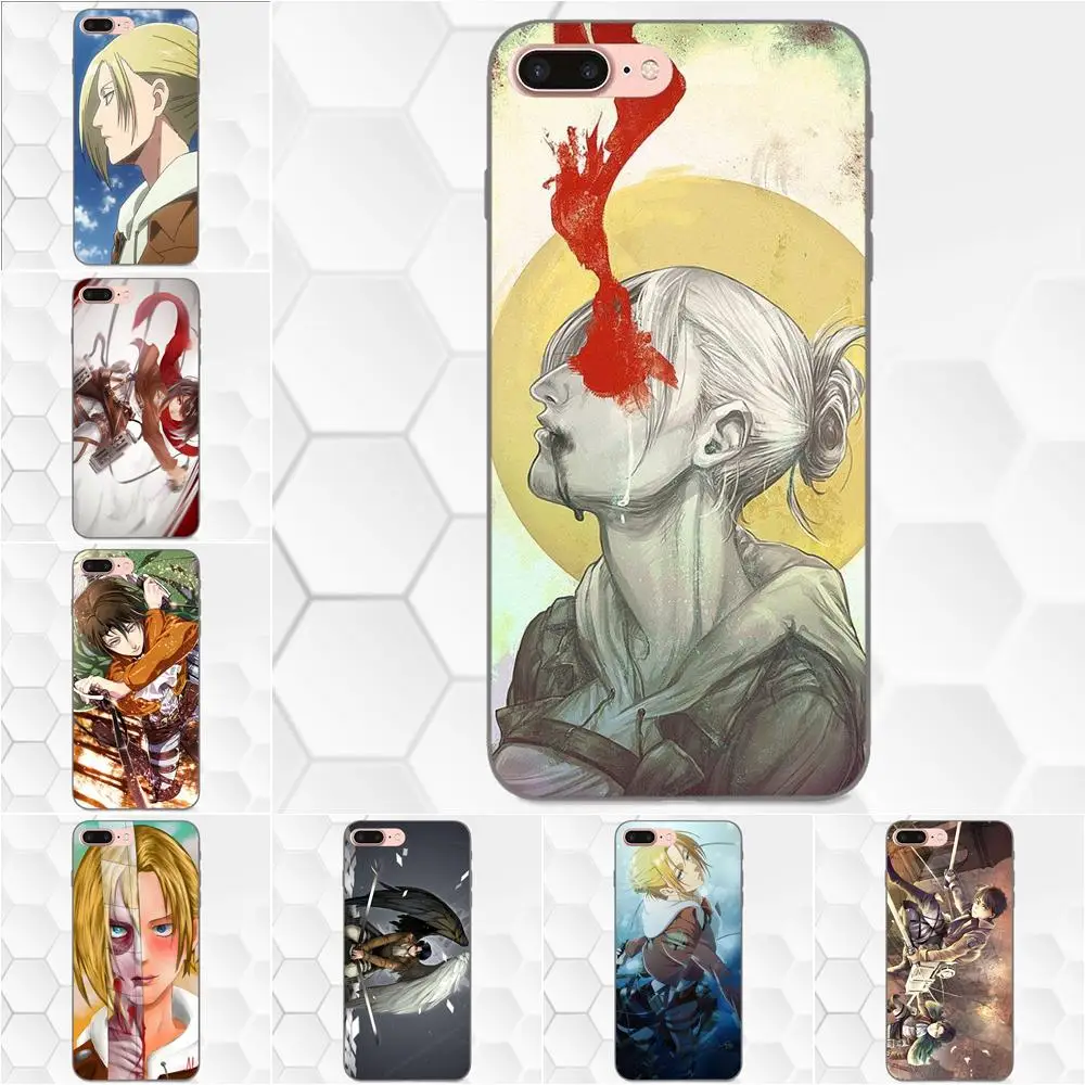 Мягкий чехол для телефона Shingeki No Kyojin Атака Титанов Xiaomi Redmi Note 2 3 4 4A 4X 5 5A 6 6A Plus Pro S2