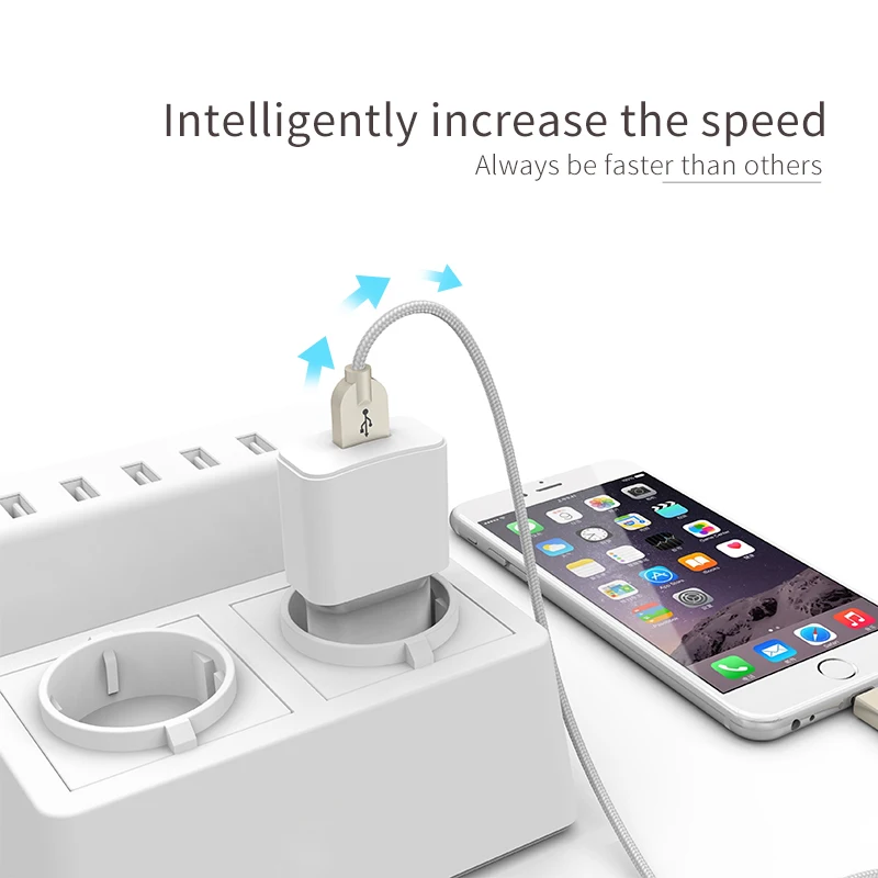 AIFFECT 5 V 1A 2A W 10 Портативное умное зарядное устройство для мобильного телефона USB