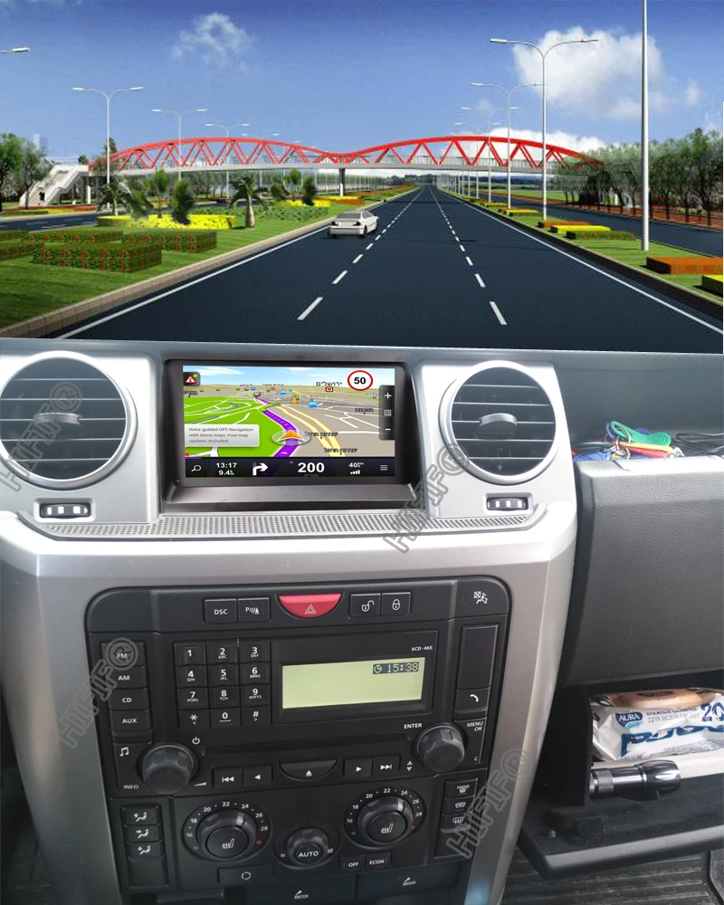 Ips 7 дюймов Android 9,0 автомобильный DVD gps стерео плеер для Land Rover Discovery 3 2007-2012 с сенсорным экраном; Bluetooth радио dvr tpms