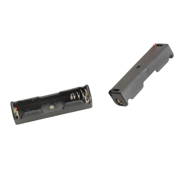 10 шт./лот с одним слотом AAA держатель для мобильного аккумулятора зажимом коробка