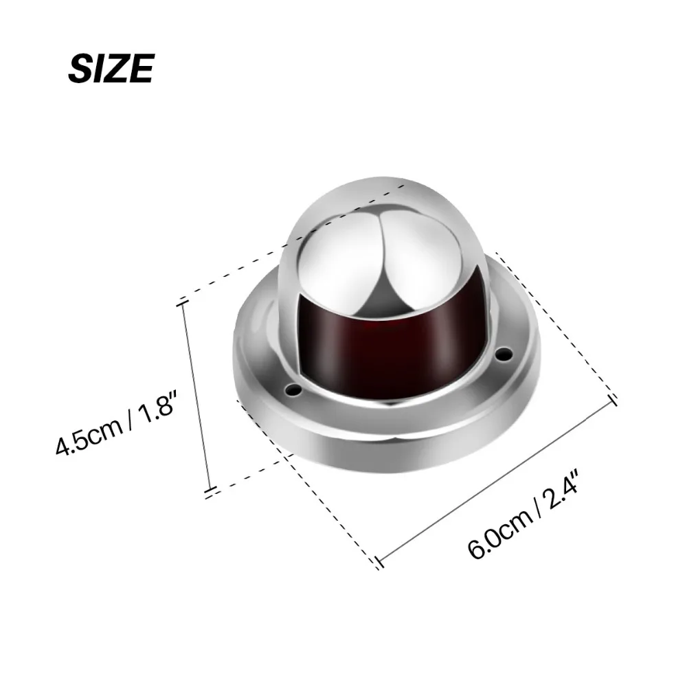 Ansblue 12V Светодиодный светильник для морской лодки яхты из нержавеющей стали