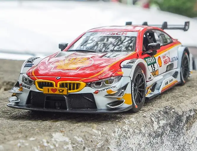 Игрушечный автомобиль симулятор Diecasts & toy автомобильный Стайлинг 4 DTM гоночный 1:32