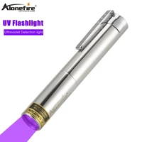 alonefire sv327 1 led 395nm uv flashlight ultraviolet torch uv black light pet urine stains detector scorpion hunting
