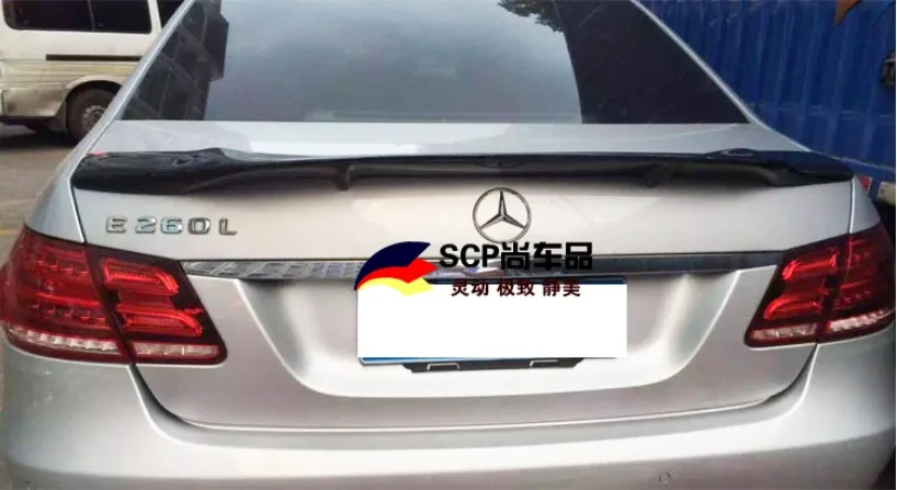 Автомобильный спойлер из углеродного волокна для Mercedes Benz E Class W212 E63AMG 2009 2015