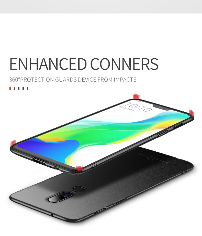 Чехол для oneplus 6T чехол MSVII Роскошный тонкий жесткий матовый чехол из поликарбоната для oneplus 6 6T 5 5t чехол для телефона s one plus 6T 5t