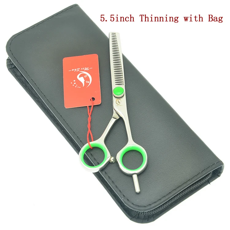 HA0390 55 add bag 5," 5,5" 6," 7,0" профессиональные ножницы для стрижки собак JP440C ножницы для стрижки домашних животных ножницы для стрижки собак триммер для животных HA0390 - Color: HA0390 55 add bag