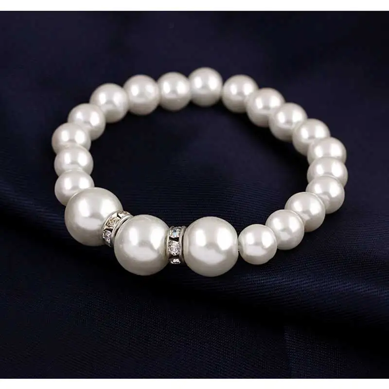 2 шт./упаковка свадебные ювелирные изделия из искусственного жемчуга | Украшения